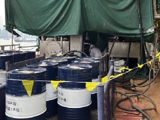 MOPU项目碳钢管线酸洗钝化，不锈钢管线串油